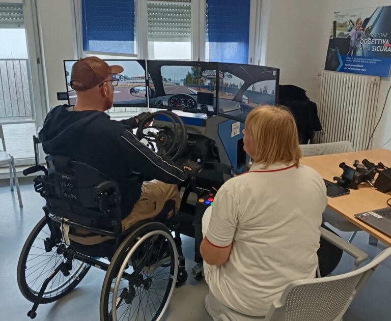 SIDA DRIVE - simulatore di guida - CML Montecatone simulatore2